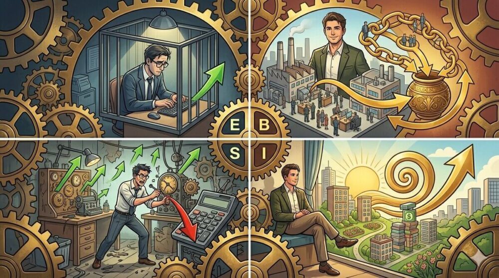 働き方は4つある！「キャッシュフロー・クワドラント」